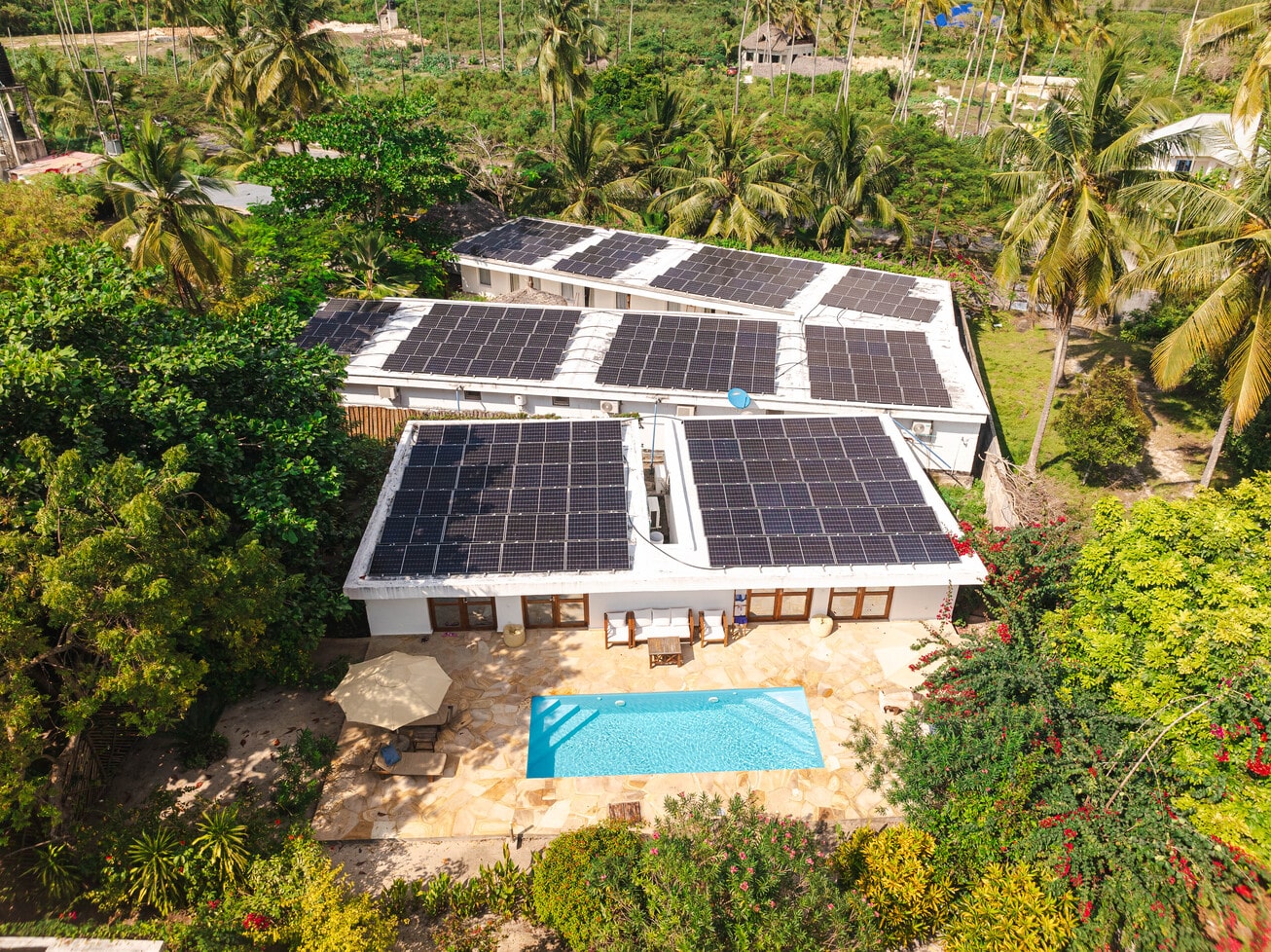 We do projects all over East Africa, this is the White Paradise Hotel on Zanzibar